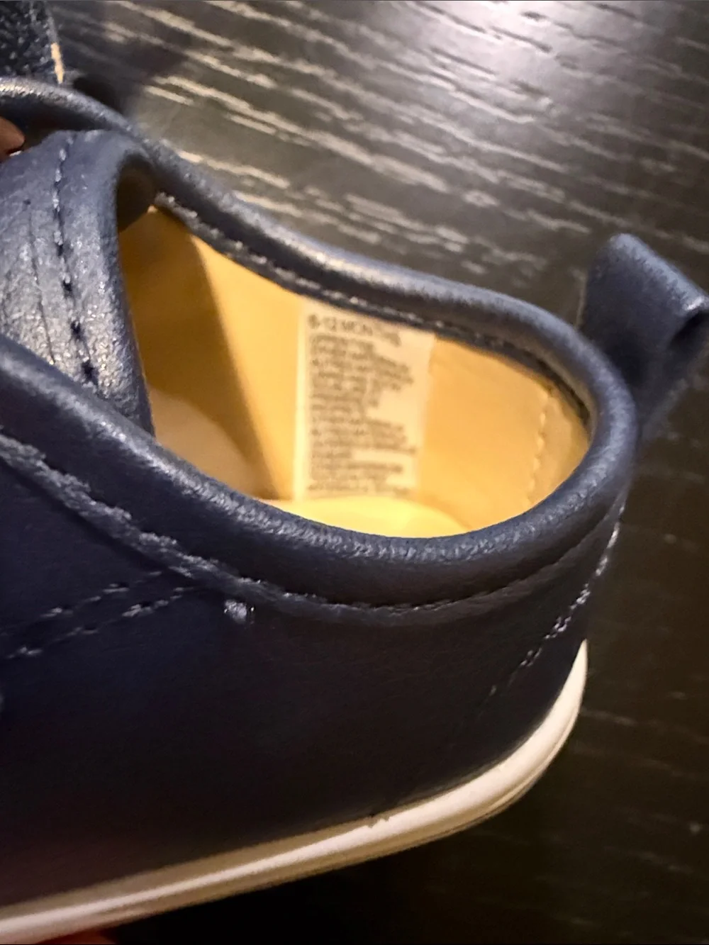 Kids Navy Velcro Casual Shoes